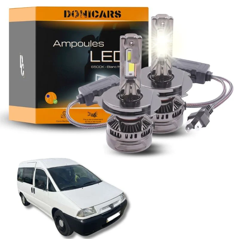 Pack Ampoules LED H4 140W Canbus - Peugeot Expert (1995 à 2006)