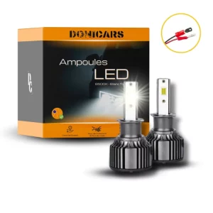 Pack ampoules LED H3 BMW Série 3 Berline (ESérie 36) (09.1990 à 11.1998) - 72W Blanc pur