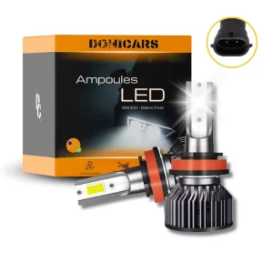 Pack Ampoules LED KIA Sorento III (UM) (01.2015 et +) - LED H8 Blanc pur 72W