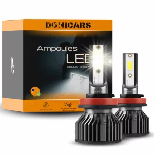 Pack ampoules LED H7 PIAGGIO Porter Minibus 01.1995 et plus - LED 72W Blanc