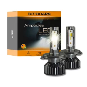 Pack Ampoules LED H4 FIAT Ducato I Van 290 (03.1989 à 03.1994) - Blanc 72W