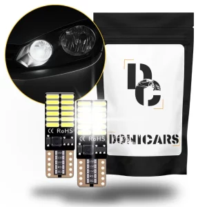 Feux de position / Veilleuses LED pour JEEP Wrangler III SUV (JK) (06.2006 et +) - LED T10 W5W